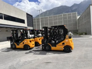 Lote de Montacargas amarillo Unforklift en venta Nuevo Leon